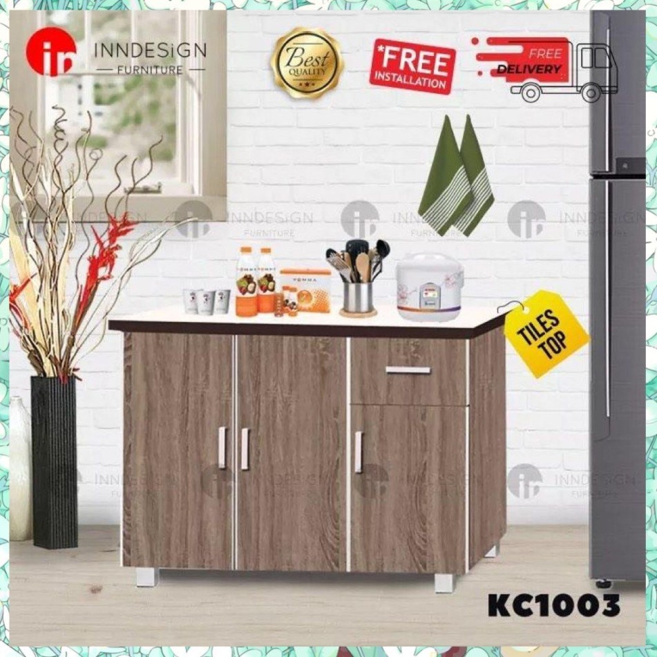 homefurniture outlet Kitchen Cabinet MDF and plywood With Tiles